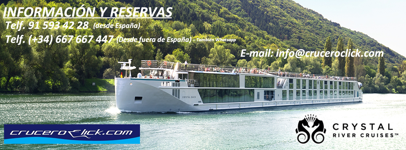 RESERVAS CRYSTAL RIVER CRUISES RESERVATION CRUISE TICKETS CRYSTAL RIVER CRUISES RESERVA CRUCEROS DE LUJO CONTACTO CRYSTAL RIVER CRUISES RESERVA CRUCEROS CRYSTAL AGENCIA DE VIAJES CRUCEROS VIAJES DE NOVIOS CRUCEROS ROMANTICOS CRUCEROS DE LUJO CRUCEROS FLUVIALES DE LUJO #CrystalCruises #CrystalRiverCruises #LuxuryCruises #CrystalBach #CrystalMahler #CrystalDebussy #CrystalRavel #CrystalMozart 
